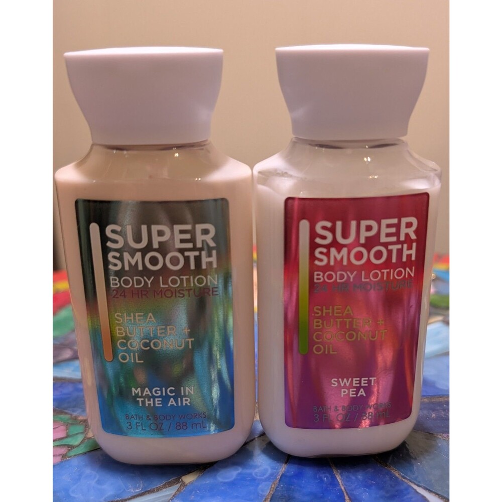 Bath & Body Works Travel Size Lotion Set 2 Magic In The Air Sweet Pea